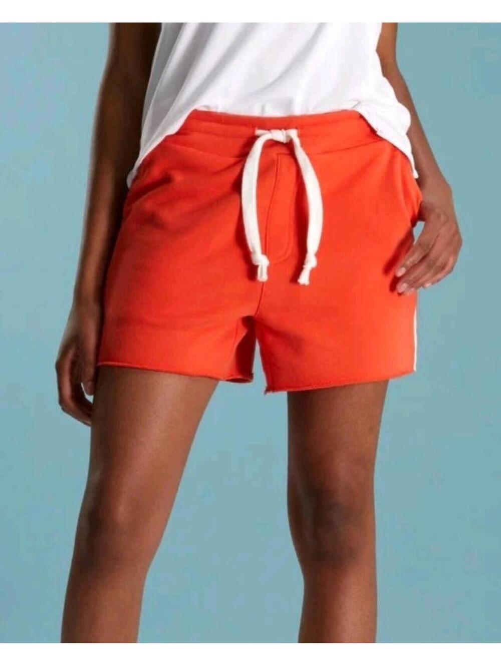 NWT Krimson Klover Eloise Volley Sweat Shorts Pull On Coral Color Size Medium